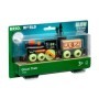 Tren fantoma Brio care lumineaza in intuneric